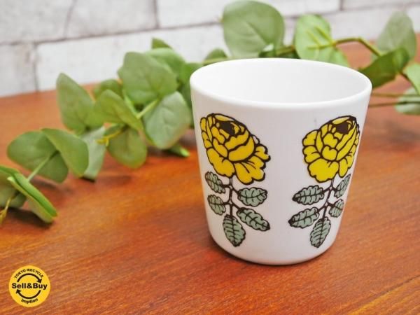 マリメッコ marimekko ヴィヒキルース VIHKIRUUSU ラテマグ イエロー マリメッコ marimekko ヴィヒキルース VIHKIRUUSU ラテマグ イエロー