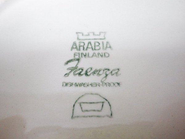 ӥ ARABIA եĥ Faenza ܥ 15.6cm 