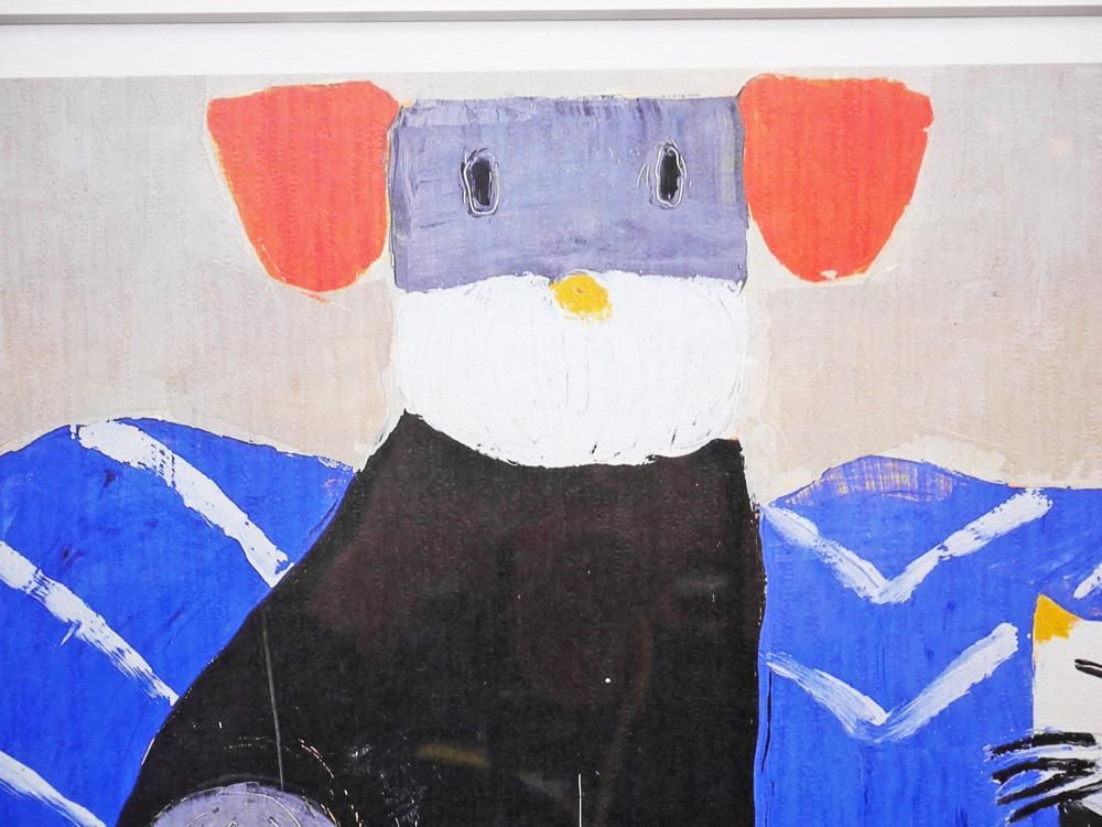 Laura Fiume ラウラフューメ 犬と猫 版画 シルクスクリーン