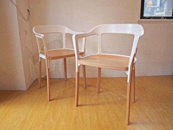 マジス Magis スティールウッドチェア Steelwood Chair ホワイト