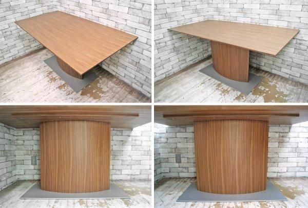 モーダエンカーサ moda en casa 現行 ピアッツァテーブル PIZZA TABLE （ ダイニングテーブル ） ウォールナット