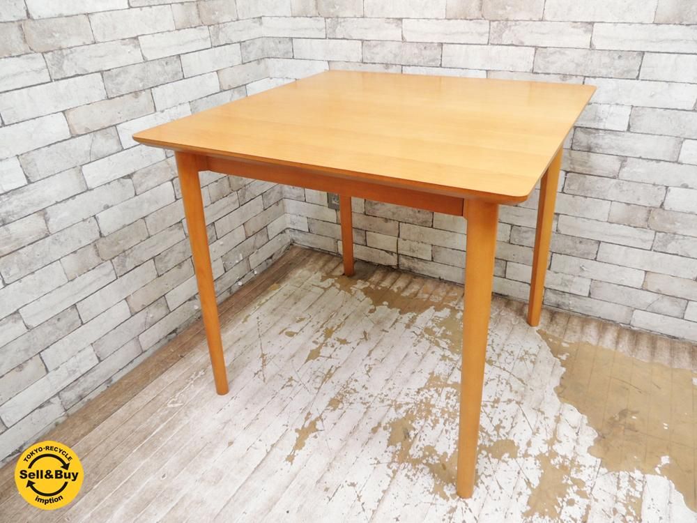 ウニコunico コトナKOTONAダイニングテーブル80ビーチ