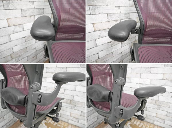ϡޥߥ顼 Herman Miller  Aeron Chair ե B Сݡ Хʥʥåʸ򴹺Ѥ åɷϥ顼 