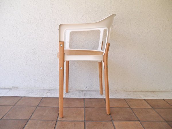 ޥ Magis ƥ륦åɥ Steelwood Chair ۥ磻ȡߥӡ ʥ󡦥֥å A  71,500- 