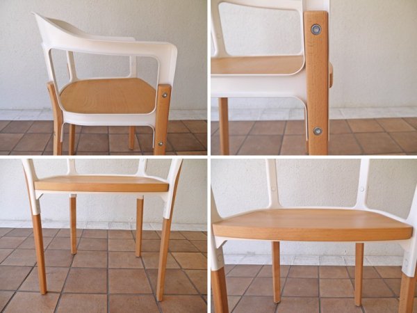 ޥ Magis ƥ륦åɥ Steelwood Chair ۥ磻ȡߥӡ ʥ󡦥֥å A  71,500- 
