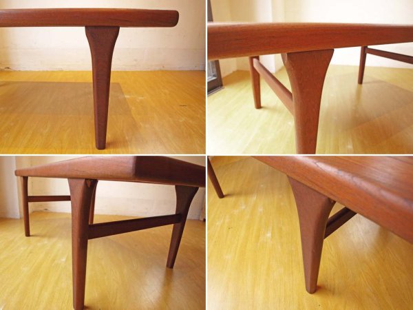ǥޡ ӥơ  󥿡ơ֥ Danish Teak Wood Center table ϥͥ ޡǥ ҡơ֥