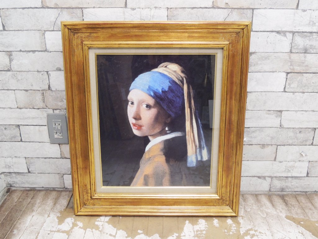 ヨハネス・フェルメール Johannes Vermeer 真珠の耳飾りの少女 Girl