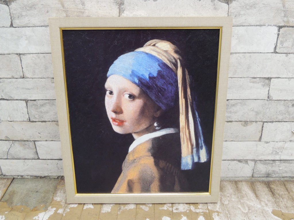 ヨハネス・フェルメール Johannes Vermeer 真珠の耳飾りの少女 Girl 