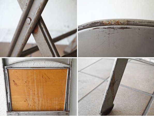  CLARIN եǥ󥰥 Folding chair ޤߥ ĺ åɥ  ե졼 50's USӥơ ȥꥢ A 