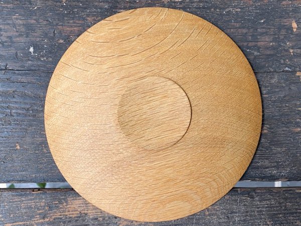 三谷龍二 パン皿 17㎝ 山桜 木の器 プレート 平皿 現代作家 Ｃ 
