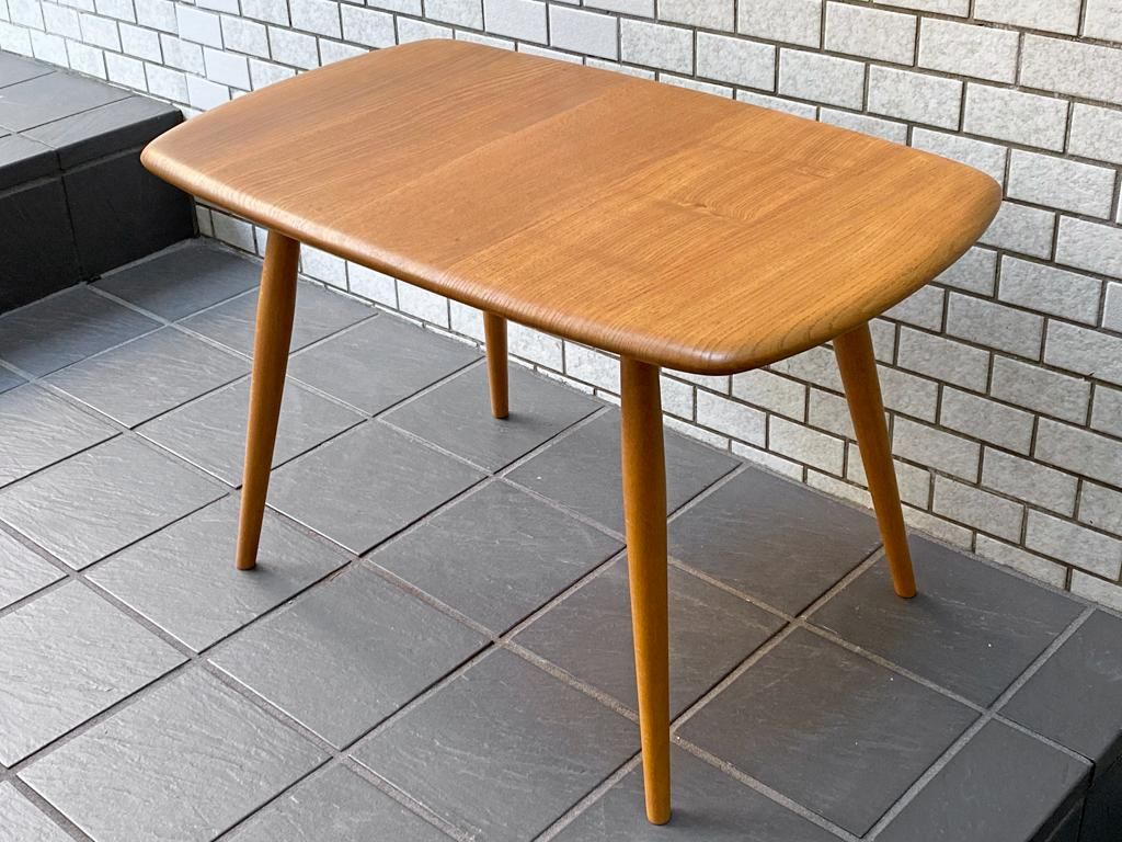 アーコール Ercol ビンテージ ローテーブル コーヒーテーブル エルム材