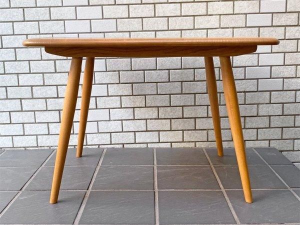 アーコール Ercol ビンテージ ローテーブル コーヒーテーブル エルム材 ...