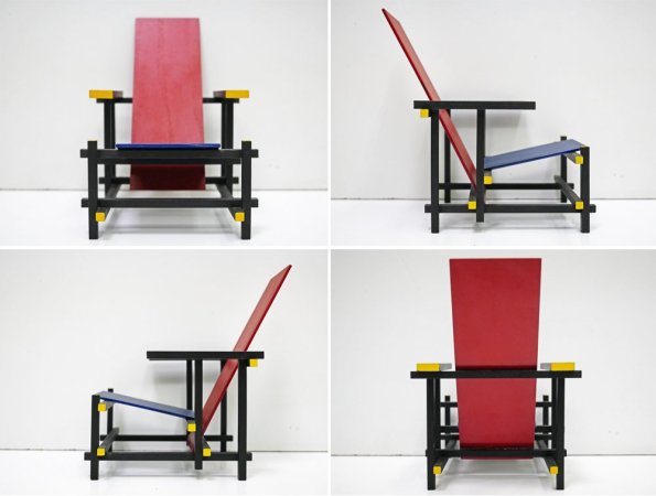 ȥ ǥ ߥ塼 Vitra Design Museum åɥɥ֥롼 Red & Blue chair 1/6 ءåȡȡޥ꡼ȥե 