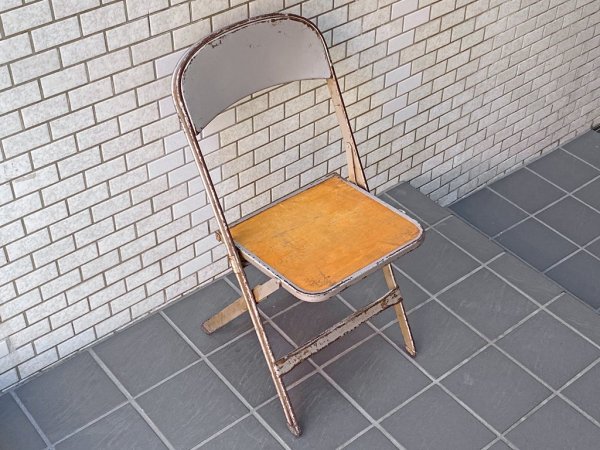  CLARIN եǥ󥰥 Folding chair ĺ 50'S ӥơ ޤߥ åɥ ƹ A 