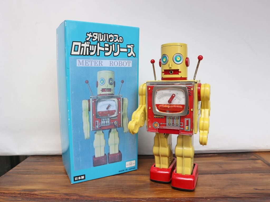 メタルハウスのロボットシリーズ METER ROBOT メーターロボット ブリキ