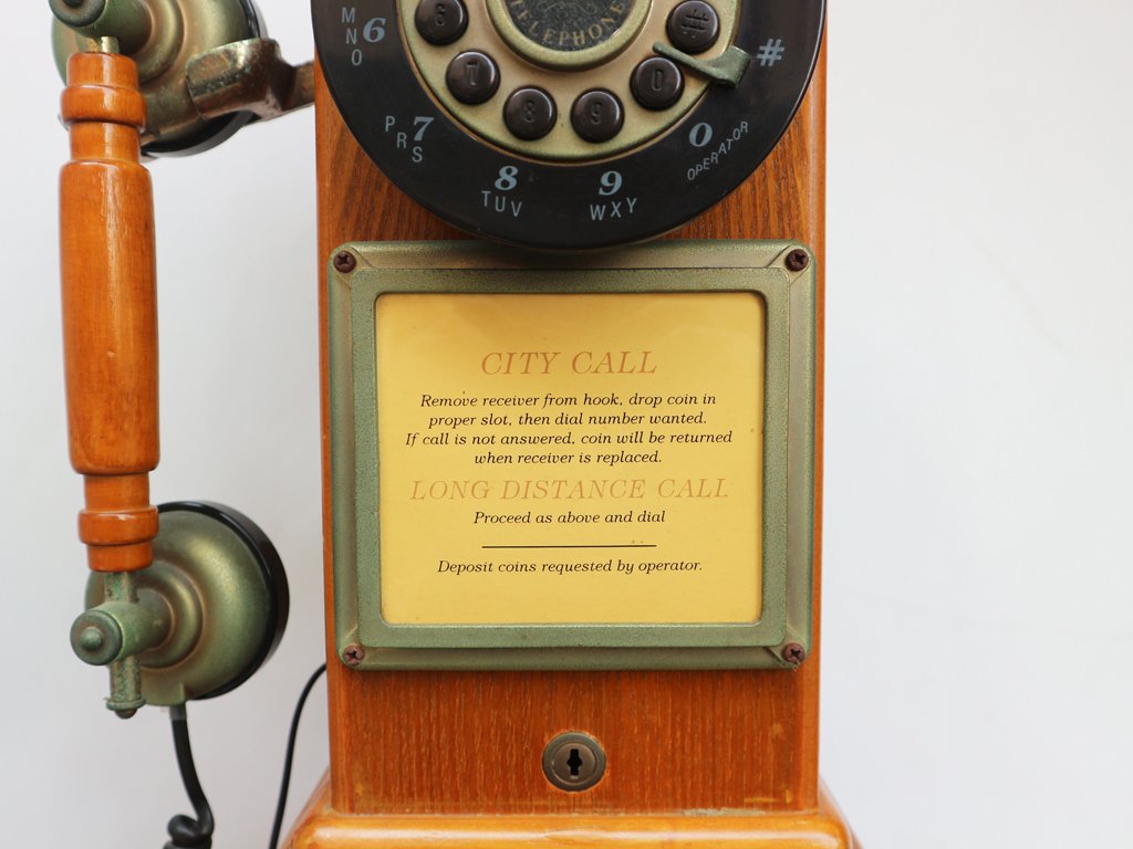 USビンテージ テレフォン USA 公衆電話 1950's アメリカ レトロ 電話機
