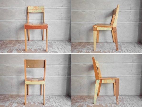ピート ヘイン イーク Piet Hein Eek スクラップウッド チェア Scrapwood Chair オランダ Tokyo Recycle Imption 東京 世田谷のリサイクルショップ デザイナーズ 北欧家具の販売 買取 ピート ヘイン イーク Piet Hein Eek スクラップウッド チェア Scrapwood Chair オランダ Tokyo Recycle Imption 東京 世田谷のリサイクルショップ デザイナーズ 北欧家具の販売 買取