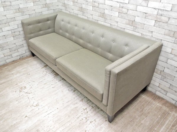 졼ȡХ CrateBarrel եƥåɥե Aidan Tufted Sofa 3 ǥ ꥫ 20߰ʾ 