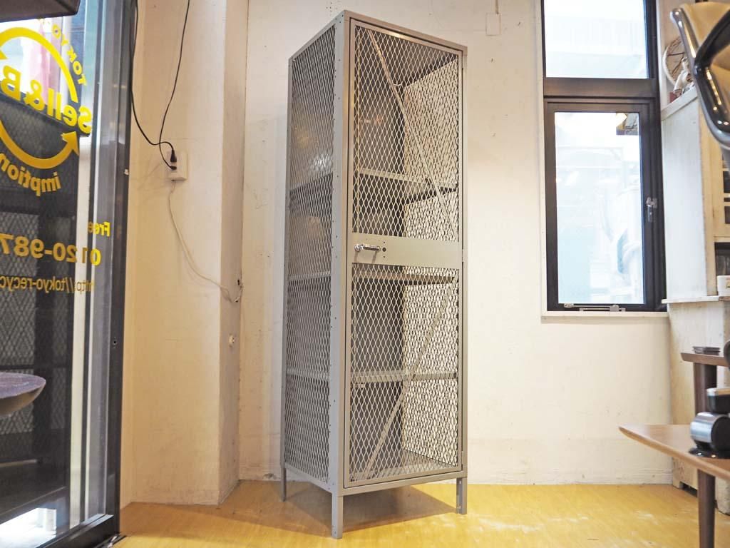 リオン LYON USA メッシュロッカー MESH LOCKER スチール グレー 収納