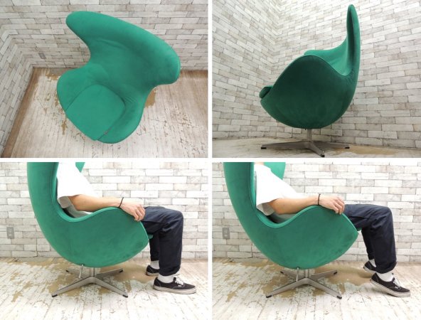 եåĥϥ󥻥 Fritz Hansen å Egg chair ꡼ ǥޡ ͥ䥳֥ Arne Jacobsen 