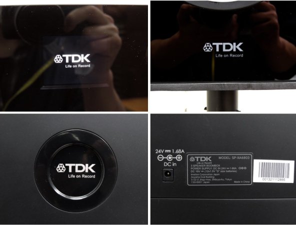 TDK 3Speaker Boombox SP-XA6803 ҳԡɡ쥷С å 2.1chƥ쥪 ƥ֥ԡ ǥ 
