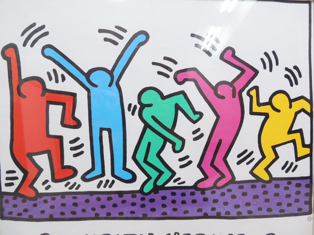 キース・ヘリング Keith Haring ダンサーズ Dancers ポスター アート ポップ ストリートアート - TOKYO
