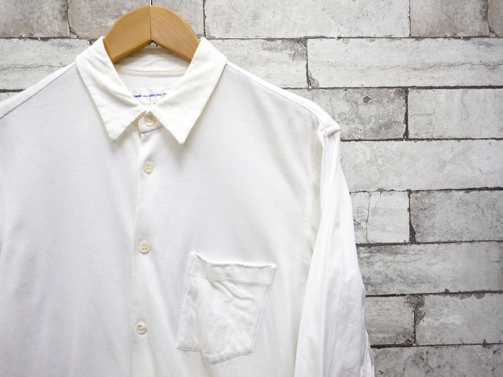 コムデギャルソンシャツ COMMEdesGARCONS SHIRT 長袖シャツ カットソー切り替え - TOKYO RECYCLE