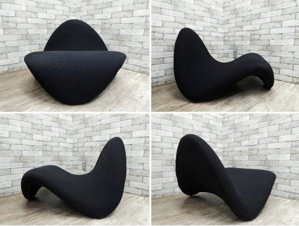 ƥե Artifort  Tongue Chair ֥å ԥݥ ߥåɥ꡼ 