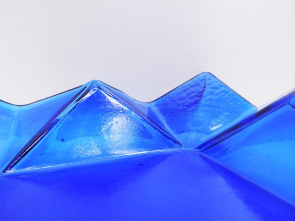 ꥢǥ italy modern design ֥롼饹 blue glass ե롼ĥץ졼 