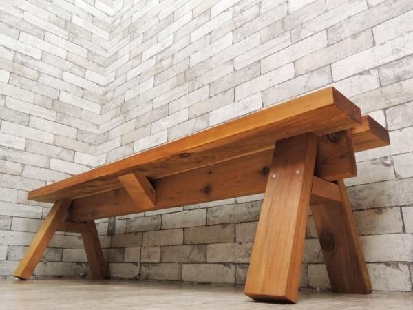 石巻工房 レッドシダー材 ベンチ ISHINOMAKI BENCH クラフト 定価