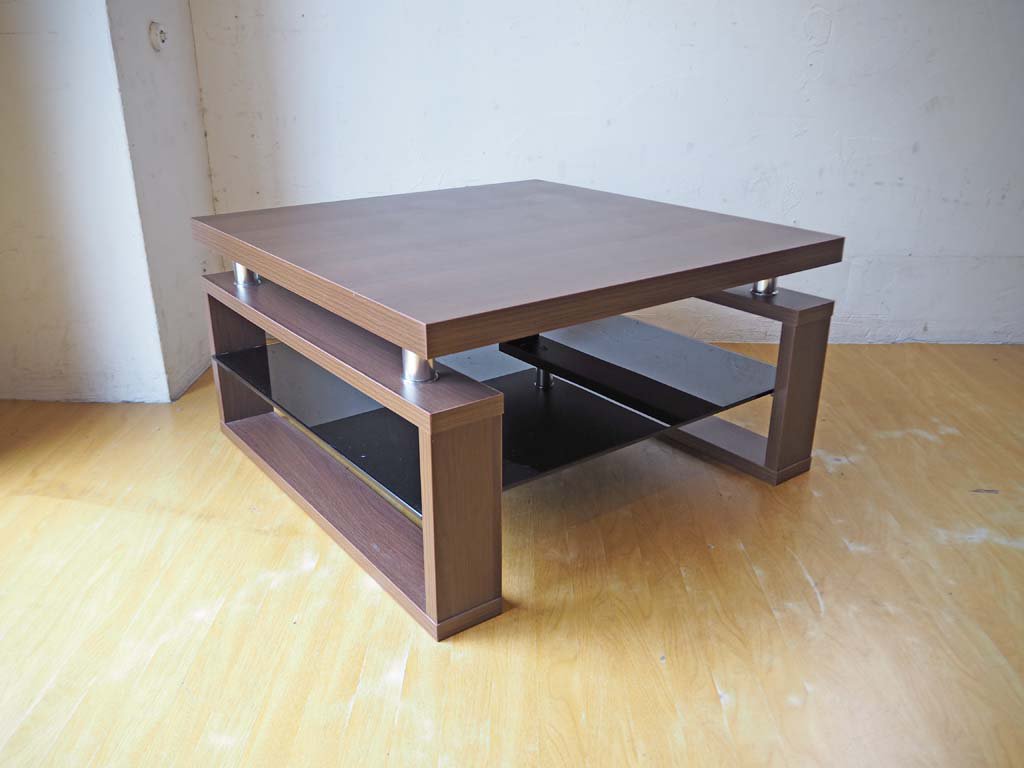 ロウヤ LOWYA アズウー AZWO センターテーブル 木製 ローテーブル 7575 