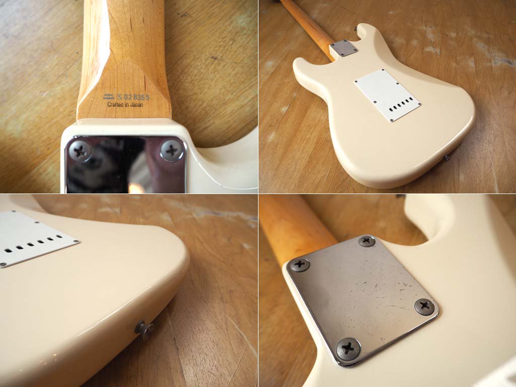 フェンダージャパン Fender Japan ST68-92TX VWH/M ストラトキャスター エレキギター Crafted in Japan ラージヘッド 2019年購入 ★
