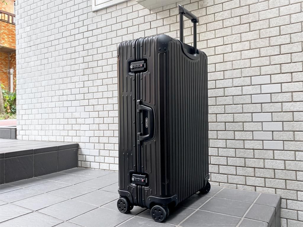 リモワ RIMOWA トパーズ ステルス TOPAS STEALTH 85L ブラック スーツ ...