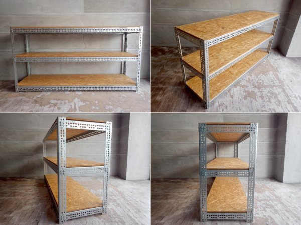 リオン LYON アングルシェルフ SLOTTED ANGLE SHELF W160