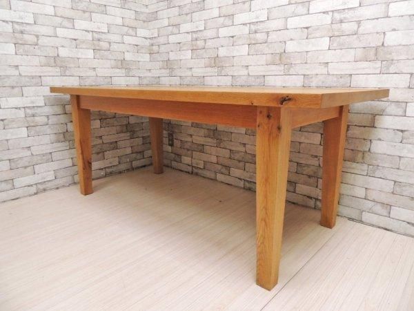 コンランショップ購入 アメリカンブラックチェリー無垢材ローテーブル