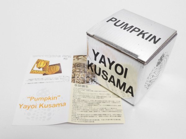 草間彌生 YAYOI KUSAMA パンプキン Pumpkin オブジェ ペーパーウェイト