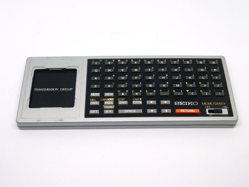 セイコー SEIKO UC-2001 & UC-2100 腕コン＆キーボード 1984年発売 