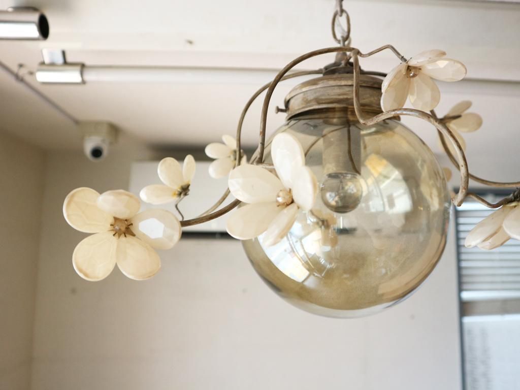 Globe Branches フラワーシャンデリア