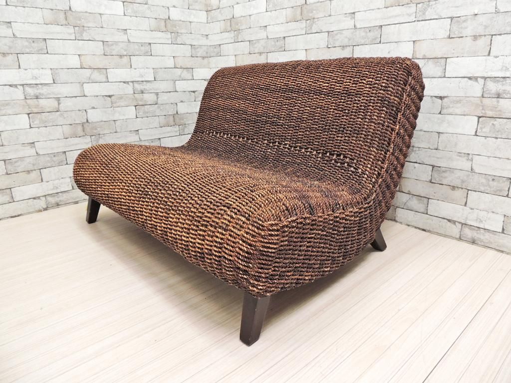 ACTUS 2人掛けソファ NEMO アバカ材 アジアン リゾートStyle アクタス