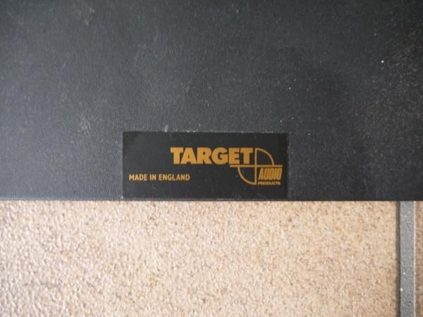 ターゲット オーディオ TARGET AUDIO スピーカースタンド ペア 英国 