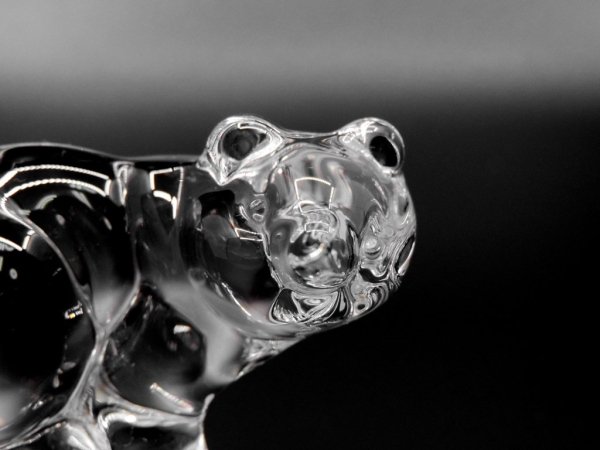ɡ ե Daum France ꥹ ֥  Crystal Sculpture Bear ꥢ 