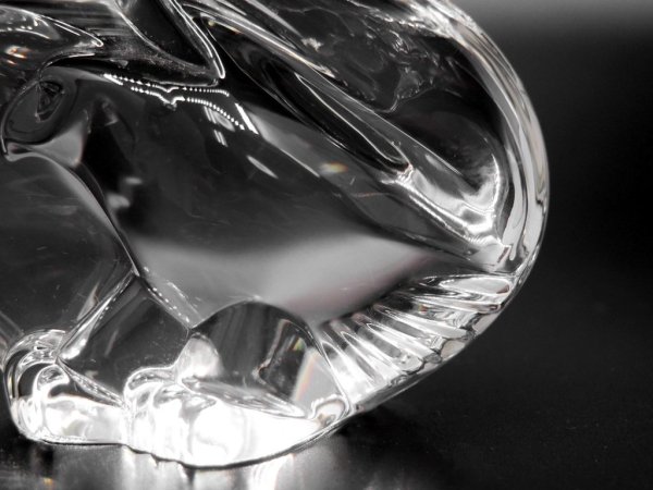 塼٥ Steuben ꥹ ֥  Crystal Sculpture hawk ֤ʪ 