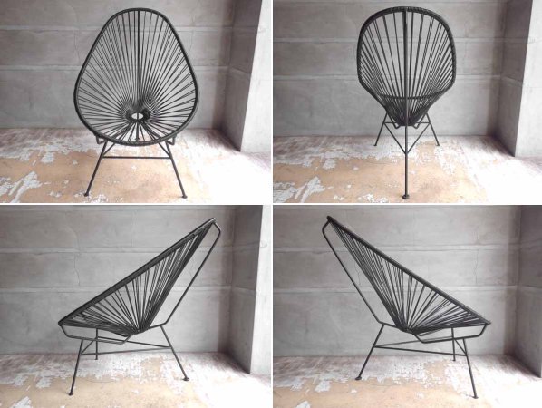 ȥ METROCS ץ륳 Acapulco Chair ֥å ᥭ PVC 