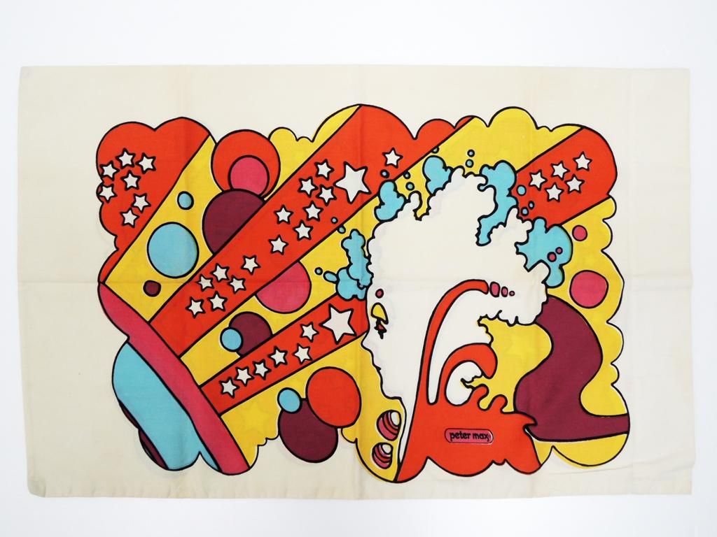 70s PETER MAX vintage interior ピーターマックス-