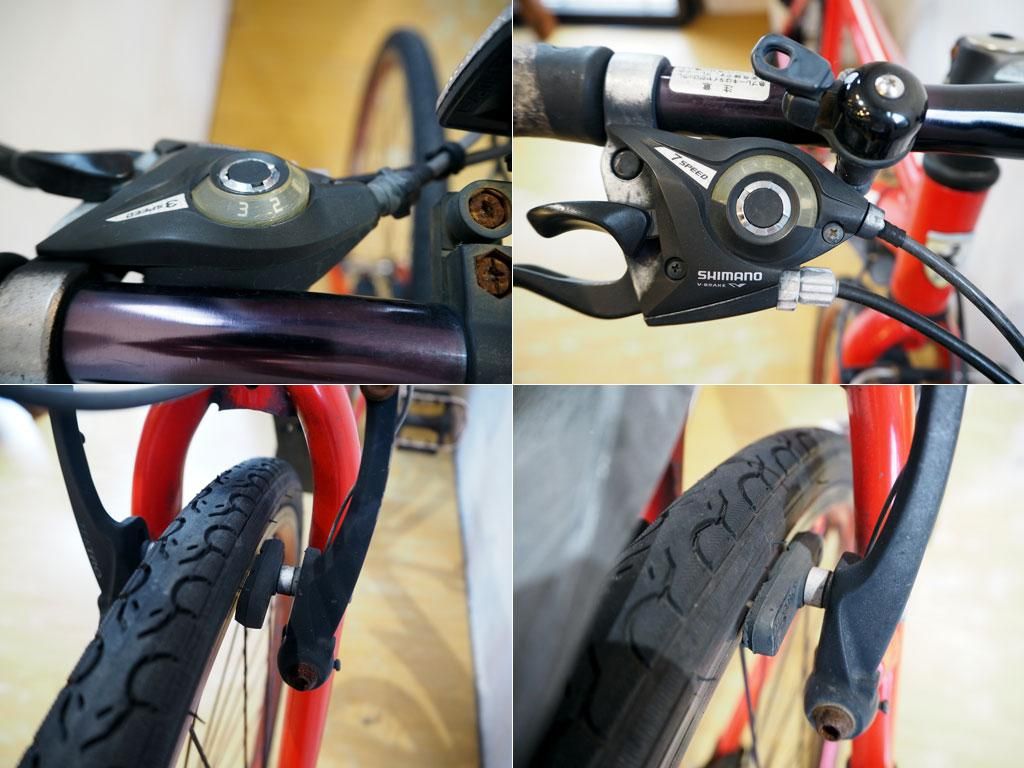 フェラーリ Scuderia Ferrari 700C 28インチ クロスバイク 自転車 ...