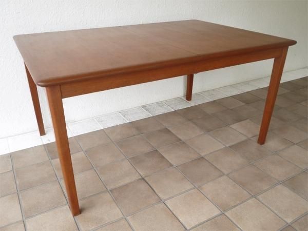 青林製作所 チーク エクステンション ダイニングテーブル 70's