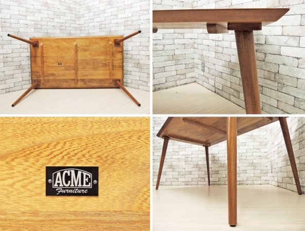 ե˥㡼 ACME Furniture ǥ CARDIFF ˥󥰥ơ֥ ϥå٥꡼ W150cm ꥫӥơ 