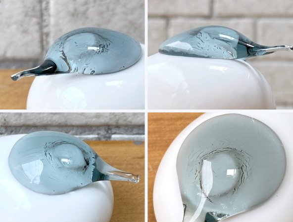 å iittala åС ⡼륹ߥ奦 Small Smew ۥ磻x֥饦 2002-06 Сȥå Oiva Toikka 