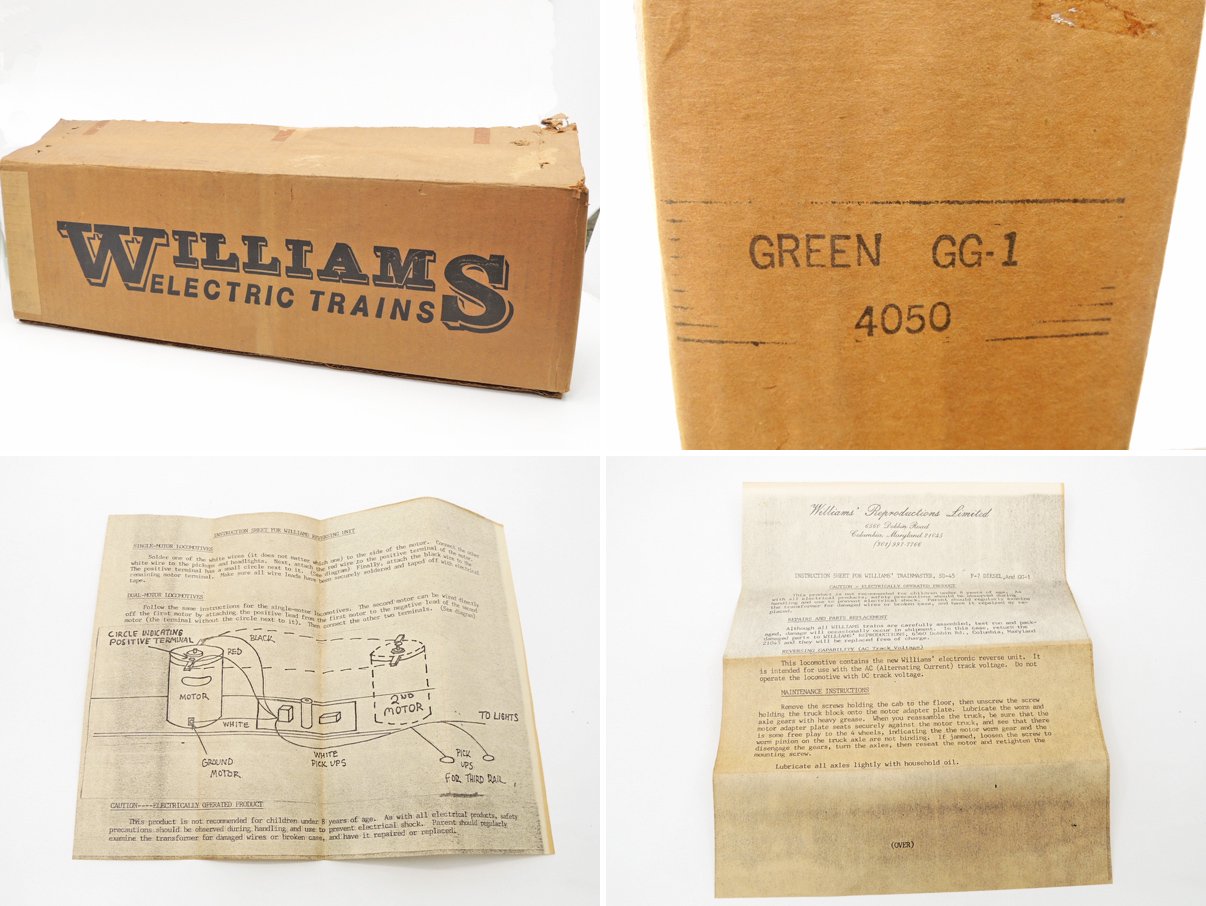 ꥢ 쥯ȥå ȥ쥤 Williams Electric Trains ڥ󥷥Х˥Ŵƻ GG1 ŴƻϷ O 4935 