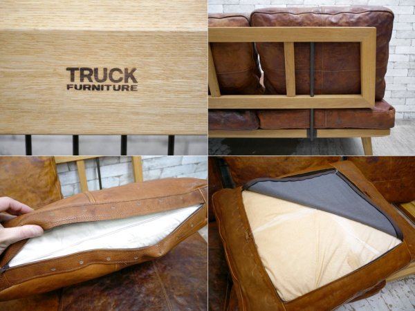 ȥåե˥㡼 TRUCK FURNITURE CS ե 3ͳݤ CS SOFA 3-SEATER ʥ̵ե졼 饤ȥ֥饦 ܳ :63 